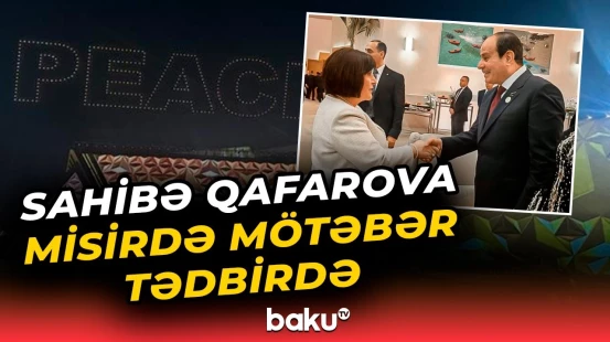 Milli Məclisin sədri Böyük Misir Muzeyinin açılış mərasimində iştirak etdi