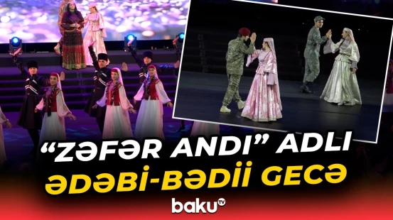 İncəsənət xadimləri və gənclər Zəfərin 5-ci ildönümünə həsr olunmuş tədbirdə