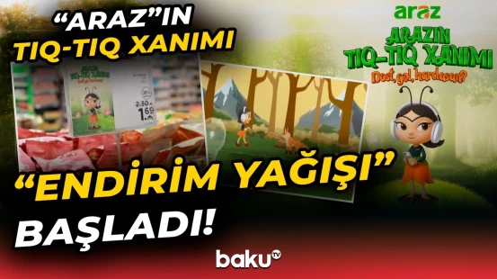 "Araz"da möhtəşəm endirimlər və hədiyyə qazanmaq şansı | Bu fürsəti qaçırmayın