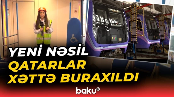 Sərnişinləri sevindirəcək xəbər | Bakı metrosunda qatarlar yenilənir