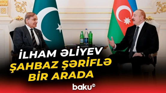 İlham Əliyev Pakistanın Baş naziri ilə görüşdü