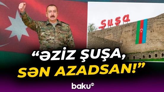 44 günlük Zəfər yolunun 43-cü günü | “Şuşa bizimdir, Qarabağ Azərbaycandır!”