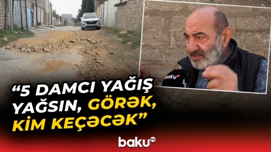 "Nə taksi gəlir, nə təcili yardım" | Maştağa sakinlərinin 40 ildir bitməyən yol problemi
