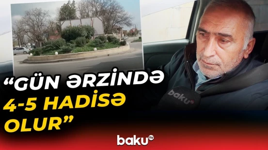 Qubada qəza ocağına çevrilən dairə | Sürücülərin narazılığı həllini tapacaq?