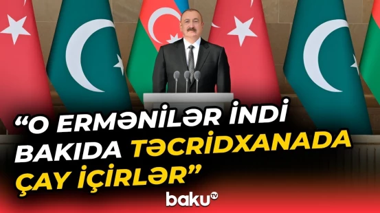 Erməni hərbi cinayətkarların bu arzularını biz gerçəkləşdirdik | Prezident