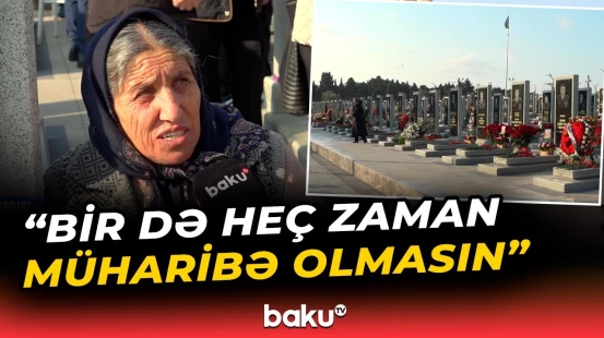 Zəfər günündə şəhid ailələrinin bayram təbriki