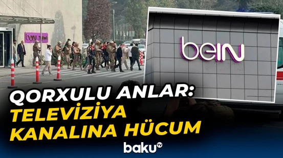 Gündəmi silkələyən hadisə | Kanala bu silahla basqın edən şəxs binanı necə bir-birinə qatdı?