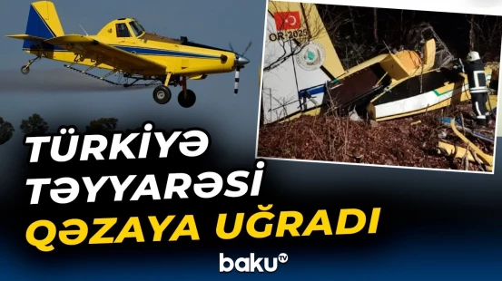 Türkiyəyə məxsus daha bir təyyarə qəzaya uğradı | Ölənlər var