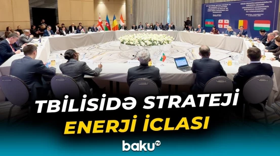 Gürcüstanda “Xəzər-Qara dəniz-Avropa Yaşıl Enerji Dəhlizi” layihəsi üzrə nazirlər iclası keçirilib