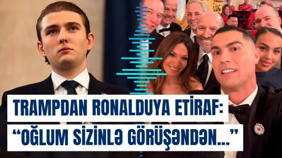 Trampın Ronalduya dedikləri tədbirə damğa vurdu | Ağ Evdəki görüşdə nələr yaşandı?