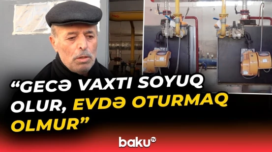 Müşfiqabad sakinləri istilik üzünə həsrət qalıb