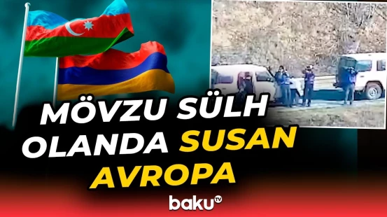 Qərb ermənilərin Bakıya gəlişinə mane ola bilmədi | Avropanın məqsədi nədir?