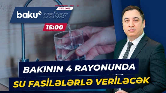 Dövlət Su Ehtiyatları Agentliyi əhaliyə xəbərdarlıq etdi - CANLI
