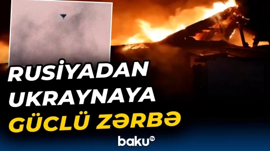 Rusiya Xarkova dronlarla hücum etdi | Ölən və yaralananlar var