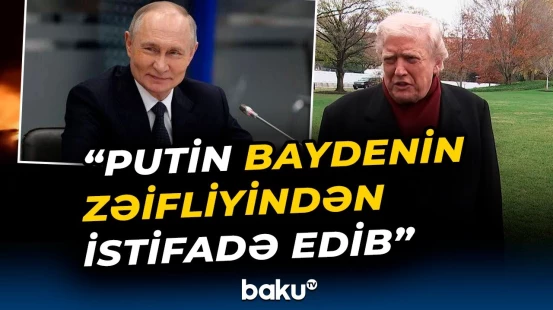 Trampdan Rusiya-Ukrayna müharibəsi ilə bağlı açıqlama