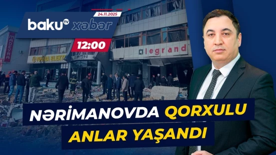 Bakıda güclü partlayış baş verdi | Qurumdan hadisə barədə açıqlama - CANLI