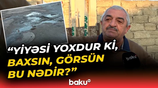 "Elə bil buradan çay gedir" | Sabunçuda içməli su niyə küçəyə axır?