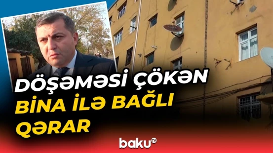 Goranboyda qəzalı vəziyyətdəki bina söküləcək? | Rəsmi açıqlama