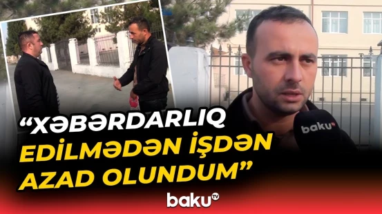 "Kimi göndərsələr, işə onu götürəcəyəm" | Murad Nadirovun şikayəti ilə bağlı qurumdan açıqlama