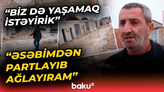 Təngə gələn sakinlər imdad dilədi | “Pul verməyəndə qapını sındırırlar, hanı bələdiyyə?!”