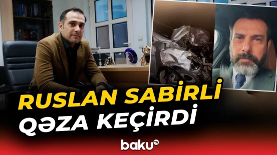 Azərbaycanlı aktyor Qazaxıstanda avtomobil qəzasına düşdü