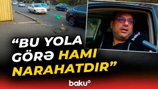 Yasamalda sürücülər üçün təhlükə mənbəyi