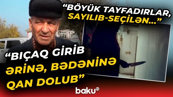 Dəhşət: Azyaşlı uşaqları olan Cəfərovlar ailəsinin faciəsi | Qadın ərini ürəyindən vurub öldürdü?