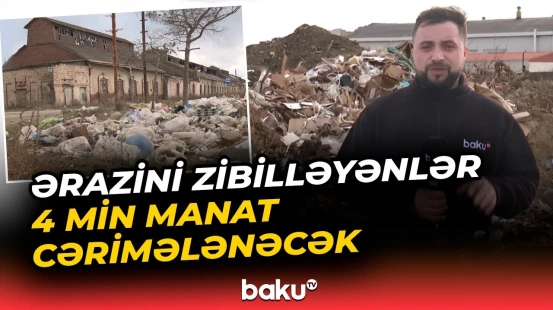 Ərazini zibillik poliqonuna çevirənlər kimlərdir? - Baku TV