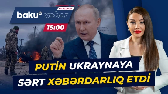 Putindən Rusiya-Ukrayna müharibəsi barədə sensasiyalı açıqlama - Baku TV CANLI