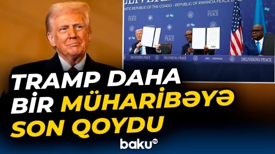 Ağ Evdə sülh müqaviləsi imzalandı | ABŞ lideri daha iki ölkəni barışdırdı- Baku TV