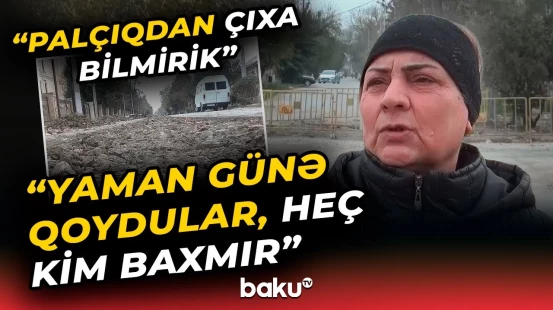 "Maşın da qalmır, dağılır..." - Mərkəzi küçələrdə sakinlərin başını bəlaya salan vəziyyət - Baku TV