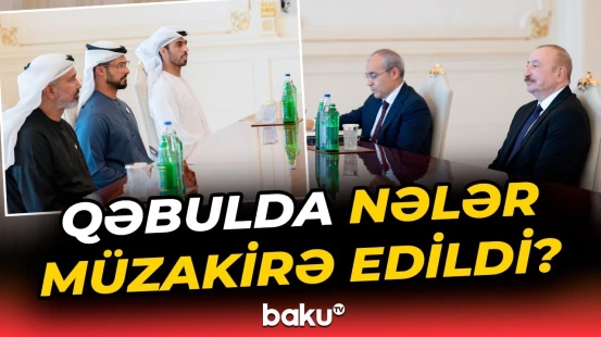 BƏƏ-nin bir sıra şirkətlərinin rəhbərləri Prezidentin qəbulunda - Baku TV