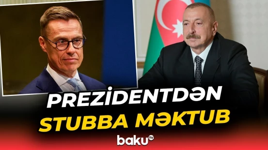 İlham Əliyev Finlandiya Prezidentini təbrik edib - Baku TV