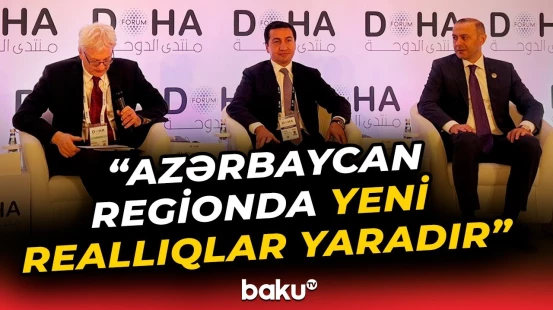 Hikmət Hacıyev Dohada keçirilən beynəlxalq forumda vacib mesajlar verdi - Baku TV