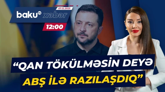 Zelenski Trampın xüsusi nümayəndəsi ilə danışdı - Baku TV CANLI