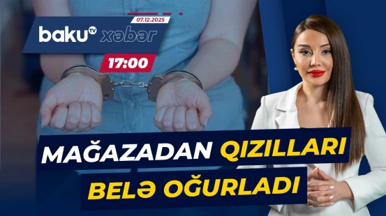 Abşeronda mağazadan oğurluq edən şəxslər saxlanıldı - Baku TV CANLI