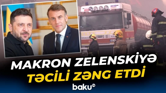 Rusiyadan Ukraynaya növbəti hücum | Sənaye mərkəzi vuruldu - Baku TV