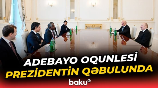 İlham Əliyev "Global Infrastructure Partners" şirkətinin baş icraçı direktorunu qəbul etdi - Baku TV