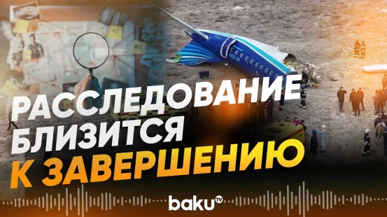 Названы сроки публикации итогового отчёта о крушении лайнера AZAL возле Актау - Baku TV | RU