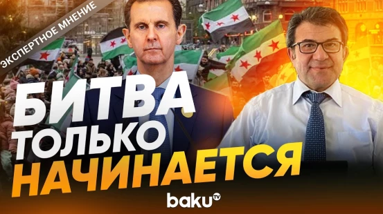 Турецкий политолог о первой годовщине падения режима Асада - Baku TV | RU