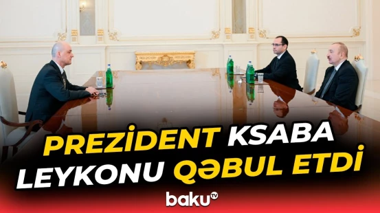 İlham Əliyev "John Deere" şirkətinin Mərkəzi Asiya və MDB ölkələri üzrə prezidenti ilə görüşdü