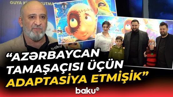 “Stitched. Şirin Xoxan” animasiyası təqdim olundu - Baku TV