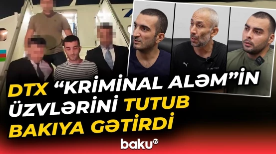 Xarici xüsusi xidmət orqanlarının tapşırığı ilə ağır cinayətlər törədən şəxslər saxlanıldı - Baku TV