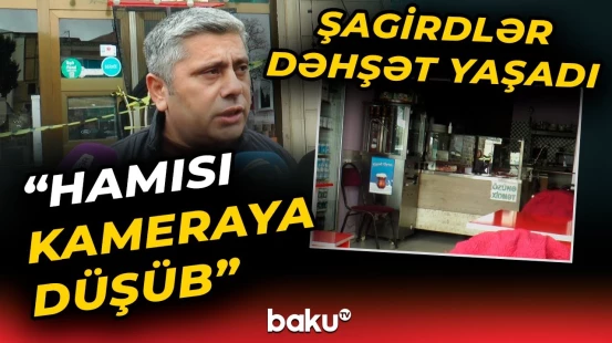 "Yarısını özü yeyib, yarısını da..." | Gəncədəki hadisə barədə təcili açıqlama - Baku TV