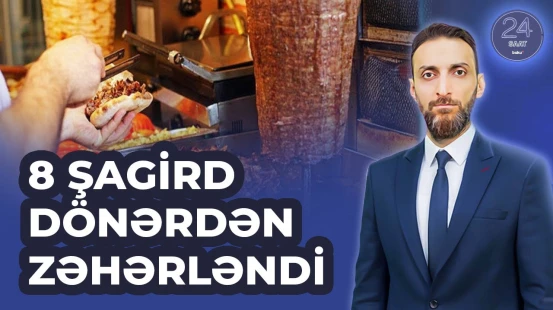 Gəncədə məktəblilər arasında kütləvi zəhərlənmə - 24 SAAT