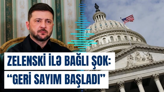 "ABŞ bu yolla Ukrayna liderinə təzyiq göstərir" | Zelenski hakimiyyətdən uzaqlaşdırılır? - Baku TV