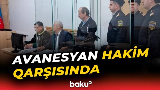 Terror törətməyə cəhd edən Karen Avanesyanın cinayət işi məhkəmə baxışına verilib - Baku TV