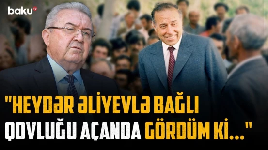 "Ulu Öndər o an kövrəldi" | Misir Mərdanov Heydər Əliyevlə bağlı nəyə təəssüflənir? - AYDIN TARİX