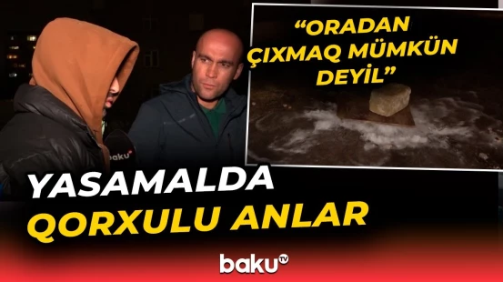 “Partlayış oldu, evlərə...” | Sakinlər Yasamaldakı hadisədən nə danışdı? - Baku TV