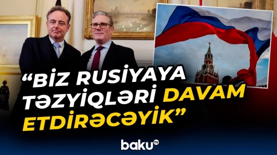 Ukraynaya növbəti dəstək | Britaniya və Belçika Baş nazirlərindən açıqlamalar - Baku TV